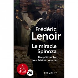Livre gros caractère - Le Miracle Spinoza - Frédéric Lenoir - Mieux Voir