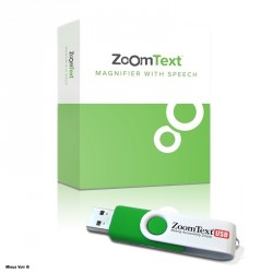 Logiciel d’agrandissement ZoomText 2019 Niveau 1