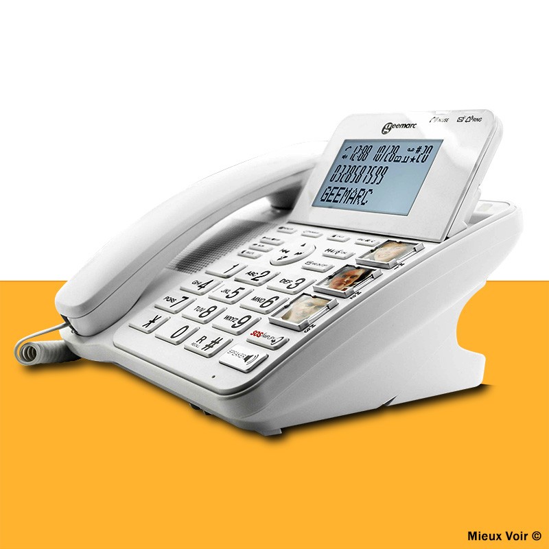 Téléphone grosses touches