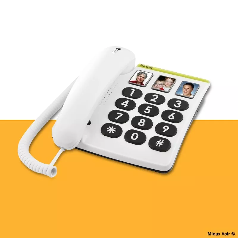 Téléphone grosses touches Doro PhoneEasy 331ph