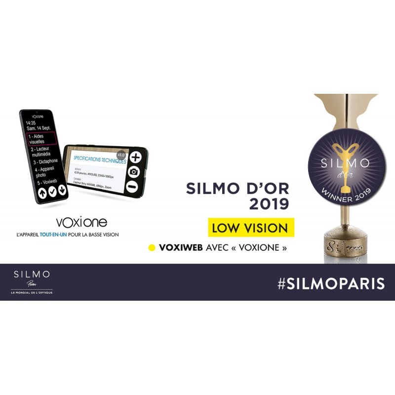 VoxiOne - Prix Silmo d'Or, catégorie basse-vision