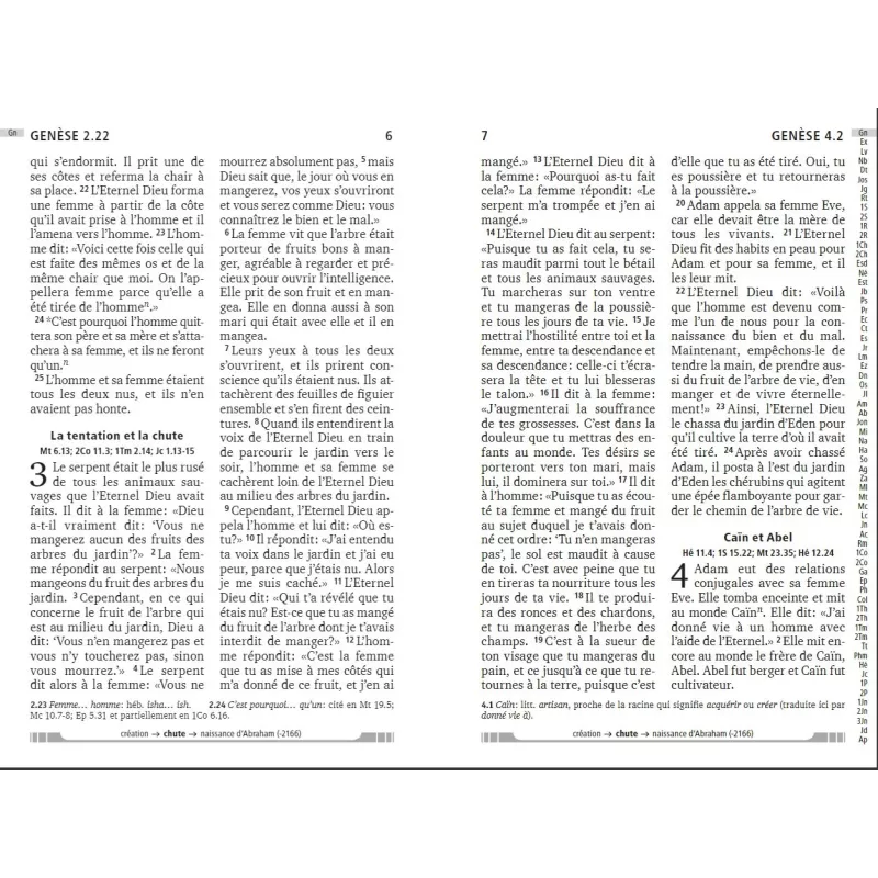 Bible en gros caractères - Mieux Voir