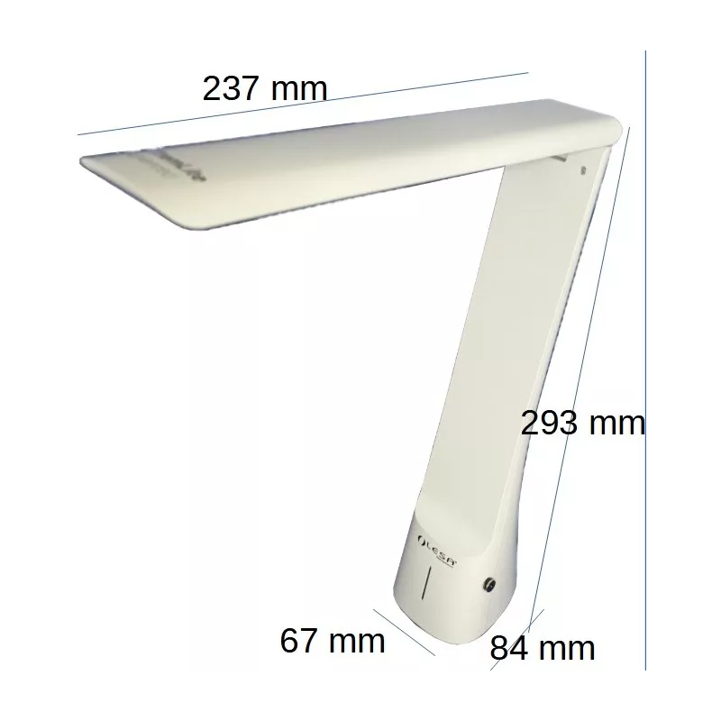 Dimensions de la lampe X'TremLite Advanced Lesa
