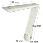 Dimensions de la lampe X'TremLite Advanced Lesa