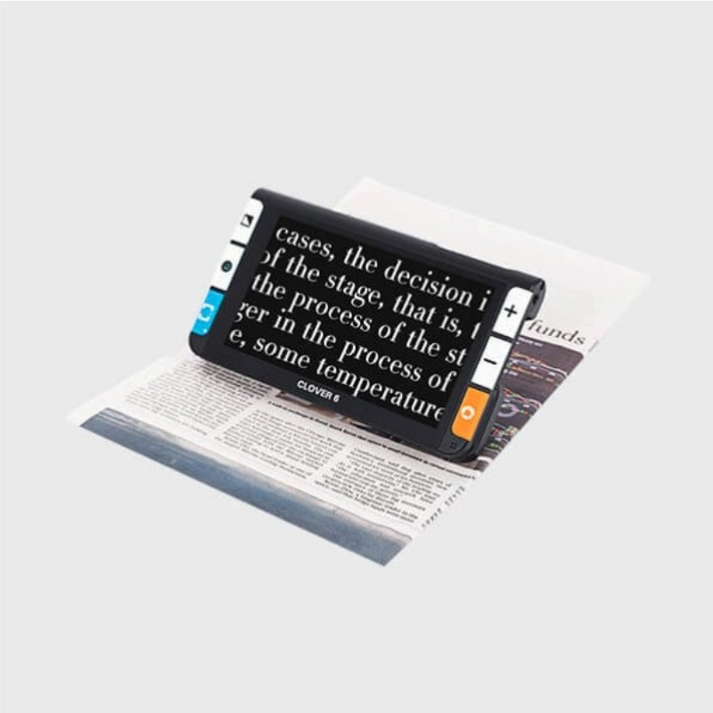 Loupe électronique Clover 6 Sightcare – 35x HD tactile | Mieux Voir