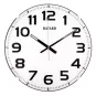 Horloge blanche gros chiffres - Bayard