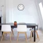 Horloge Silencieuse Noire - Orium