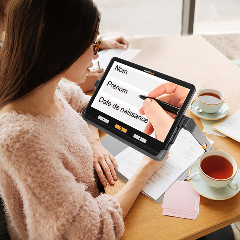 Loupe électronique Exploré 12 Humanware – 30x tactile | Mieux Voir