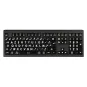 Logickeyboard Astra2 - Clavier retroéclairé gros caractères pour Mac Logickeyboard Astra2 - Clavier retroéclairé gros caractères pour Mac