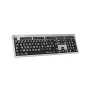 Alba - Clavier Mac Gros Caractères avec Lampe Alba - Clavier Mac Gros Caractères avec Lampe