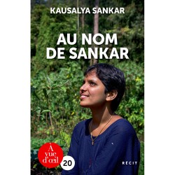 Livres en gros caractères - Au nom de Sankar - Mieux Voir