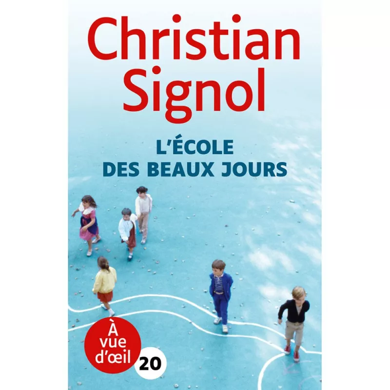 Livres en gros caractères - L'école des beaux jours - Mieux Voir