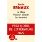 Livres en gros caractères - La place - Passion simples - Les années - Mieux Voir