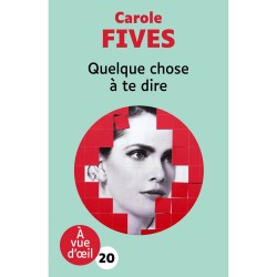 Livres en gros caractères - Quelque chose à te dire - Mieux Voir