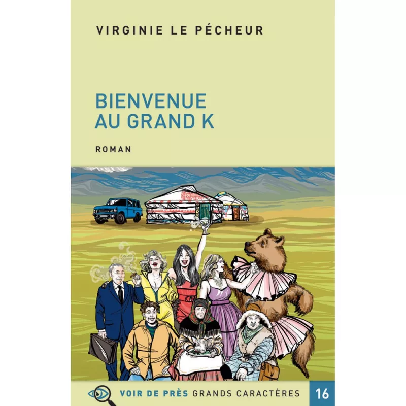 Livres en gros caractères - Bienvenue au grand K - Mieux Voir