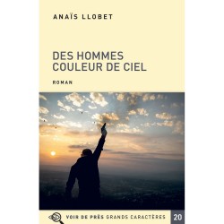 Livres en gros caractères - Des hommes couleur de ciel - Mieux Voir