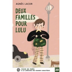 Livres en gros caractères - Deux familles pour Lulu - Mieux Voir