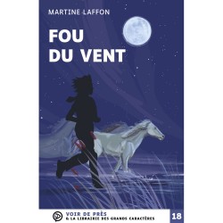 Livres en gros caractères - Fou du vent - Mieux Voir