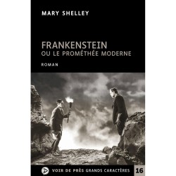 Livres en gros caractères - Frankenstein ou le Prométhée moderne - Mieux Voir