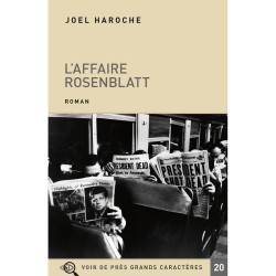 Livres en gros caractères - L'affaire Rosenblatt - Mieux Voir