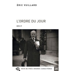 Livres en gros caractères - L'ordre du jour - Mieux Voir