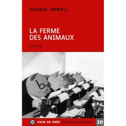 Livres en gros caractères - La ferme des animaux - Mieux Voir