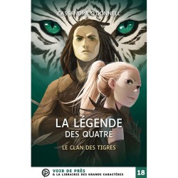 Livres en gros caractères - La légende des quatre  - Mieux Voir