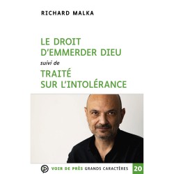 Livres en gros caractères - Le droit d'emmerder Dieu - Mieux Voir