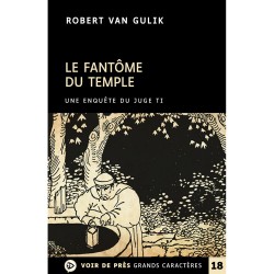 Livres en gros caractères - Le fantôme du temple - Mieux Voir