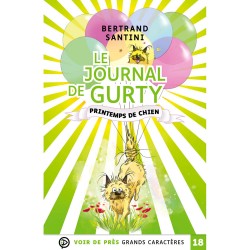 Livres en gros caractères - Le journal de Gurty - Mieux Voir