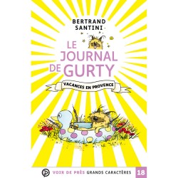 Livres en gros caractères - Le journal de Gurty - Mieux Voir