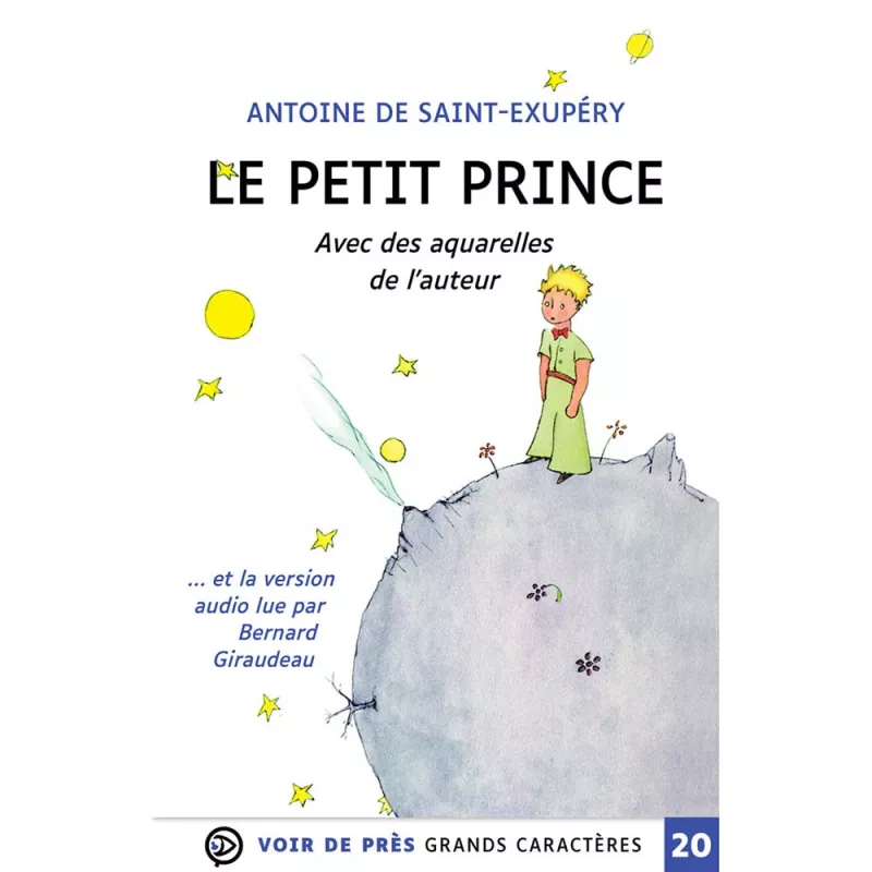 Livres en gros caractères - Le petit prince - Mieux Voir