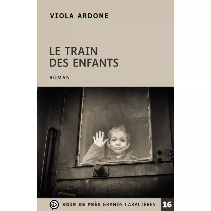 Livres en gros caractères - Le train des enfants - Mieux Voir