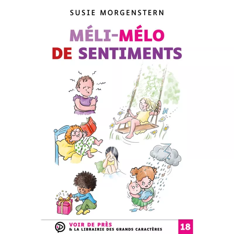 Livres en gros caractères - Méli-Mélo des sentiments - Mieux Voir