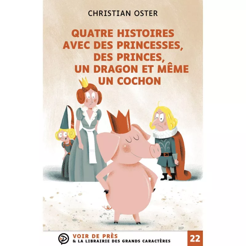 Livres en gros caractères - Quatre histoires  - Mieux Voir