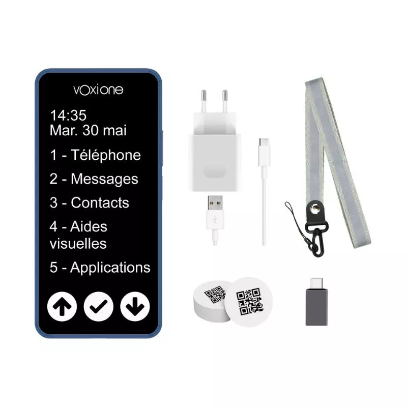 VoxiOne 2 : Le Téléphone Tout-en-Un Intelligent pour Malvoyants