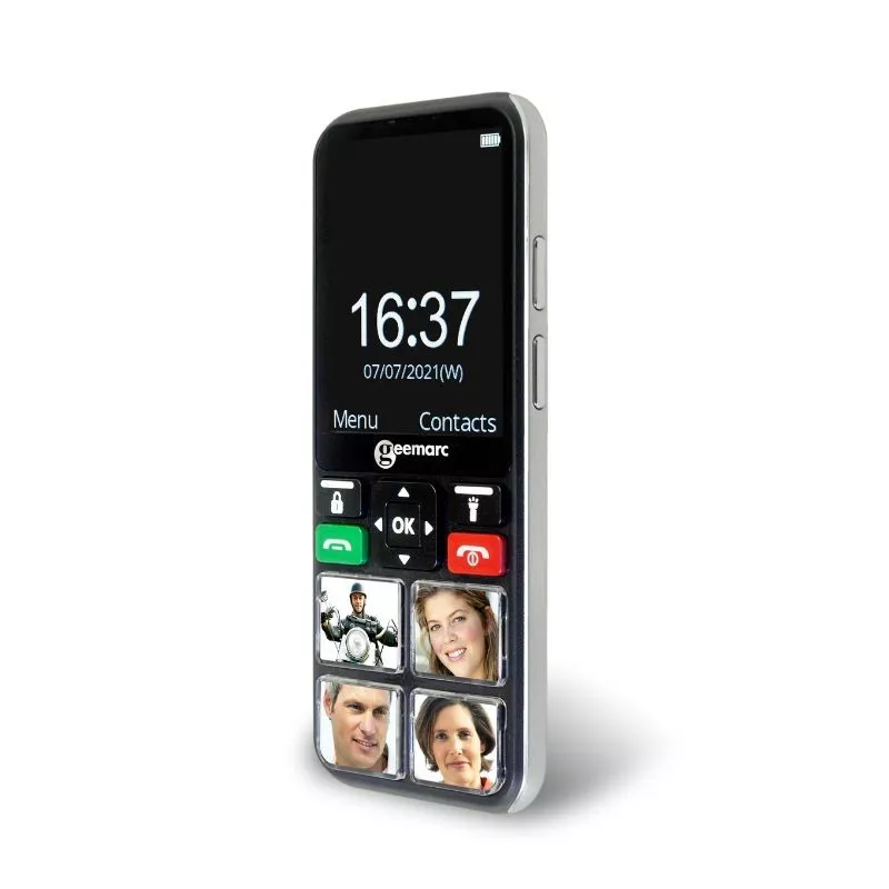 Geemarc CL8000 - Téléphone 4G pour malvoyant