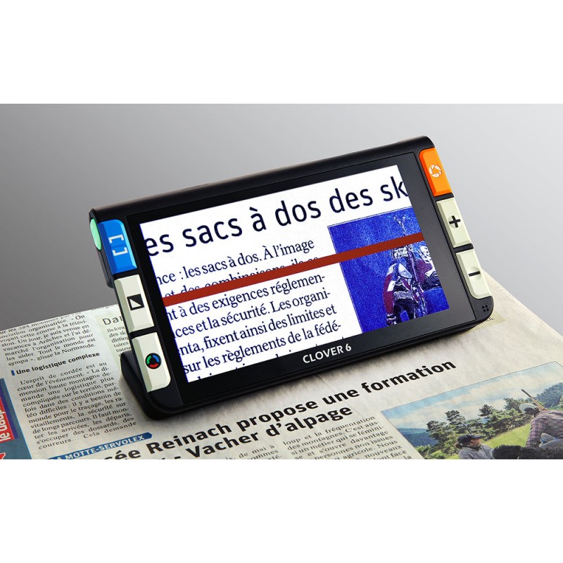 Loupe électronique Clover 6 Sightcare – 35x HD tactile | Mieux Voir