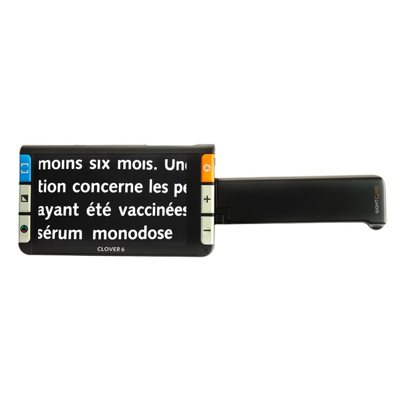 Loupe électronique Clover 6 Sightcare – 35x HD tactile | Mieux Voir