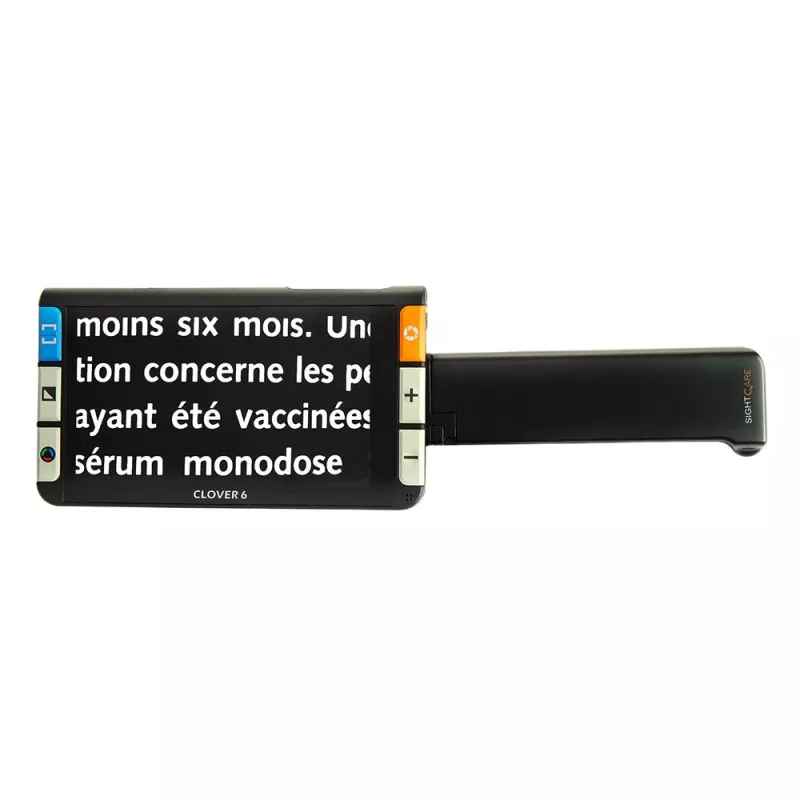 Loupe électronique Clover 6 Sightcare – 35x HD tactile | Mieux Voir