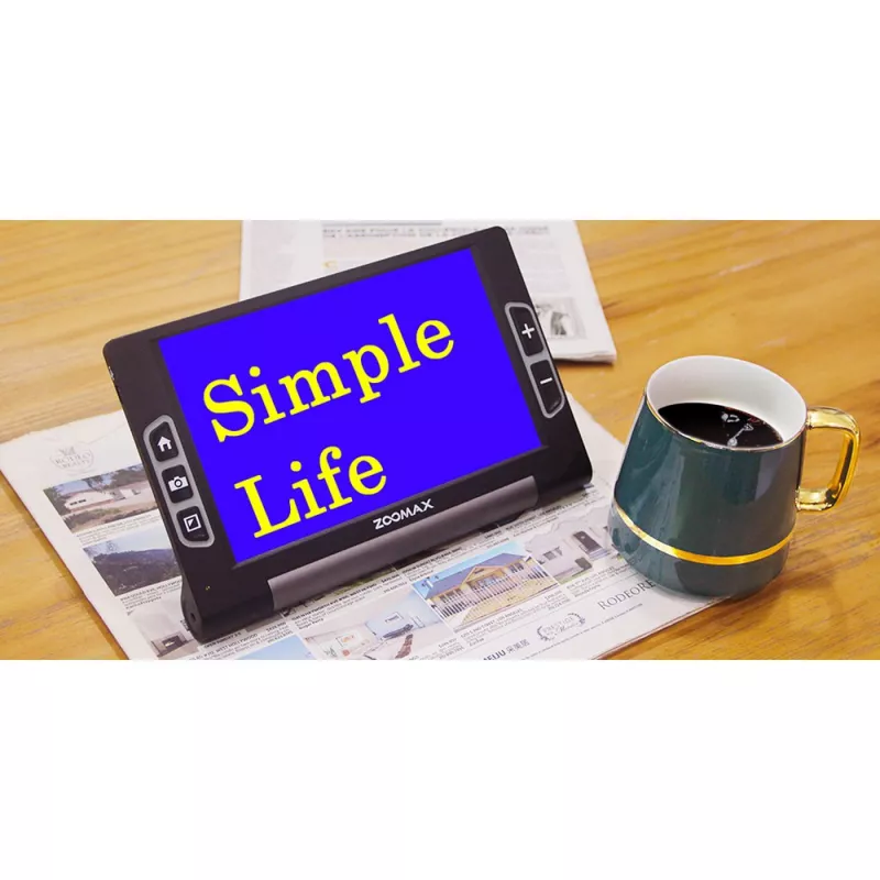 Loupe électronique Luna 8 Zoomax – 8 pouces basse vision | Mieux Voir