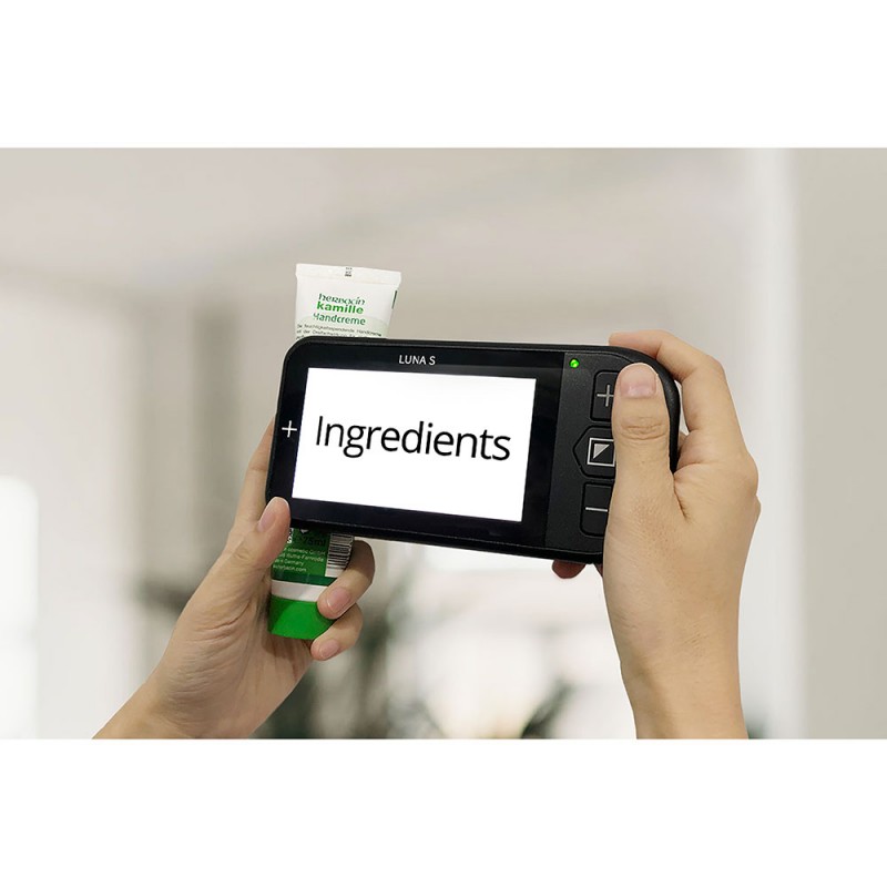 Loupe électronique Luna S Zoomax – 19x DMLA | Mieux Voir