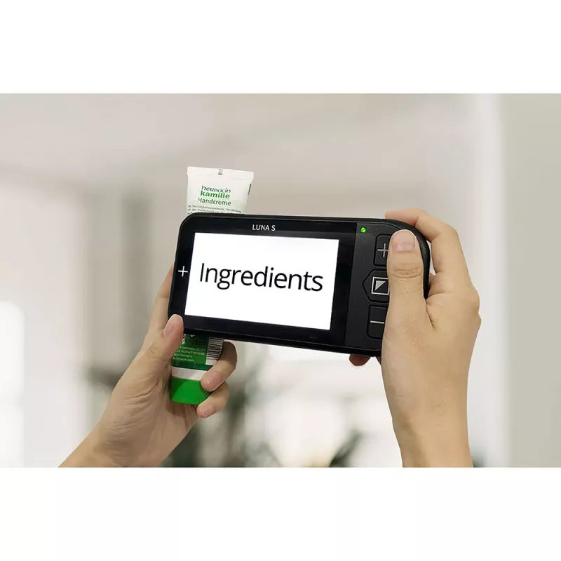 Loupe électronique Luna S Zoomax – 19x DMLA | Mieux Voir