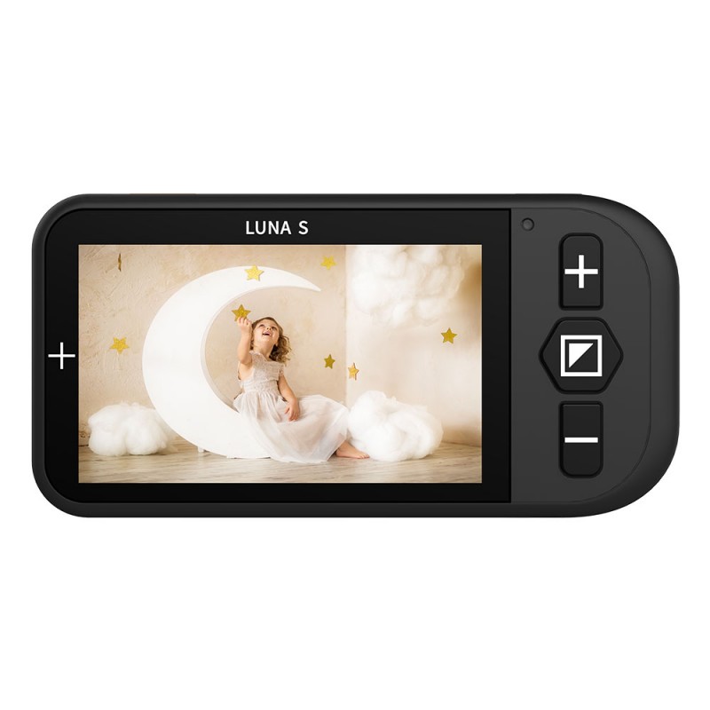 Loupe électronique Luna S Zoomax – 19x DMLA | Mieux Voir