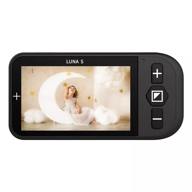 Loupe électronique Luna S Zoomax – 19x DMLA | Mieux Voir
