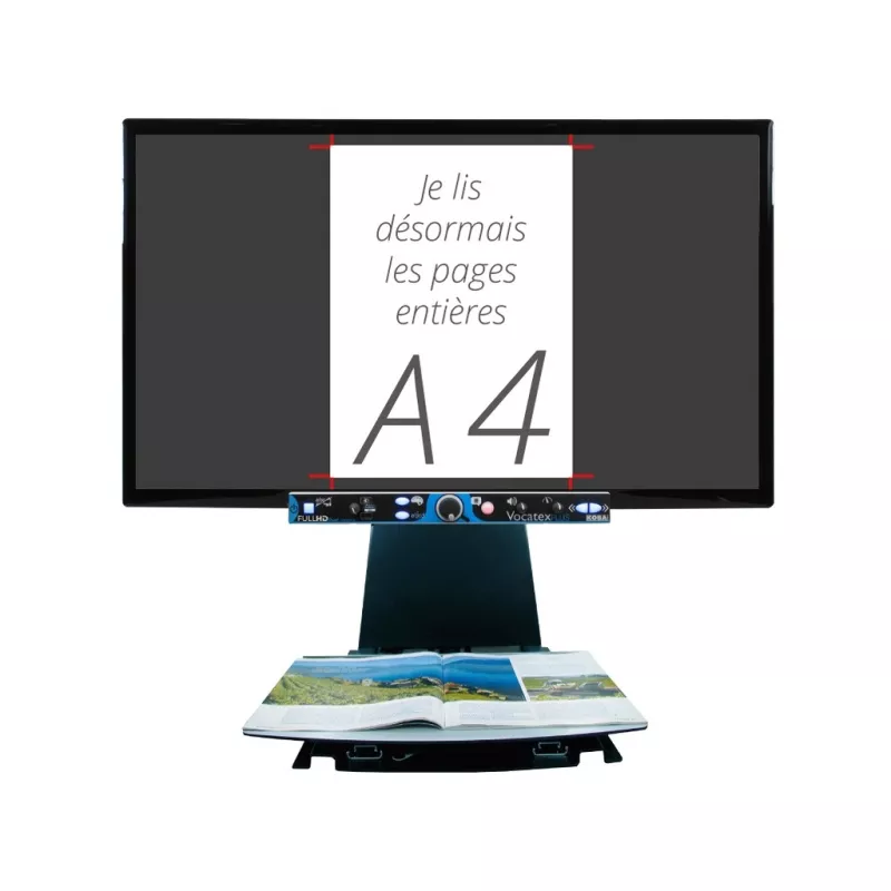 KOBA Vision Vocatex 4 - Téléagrandisseur parlant