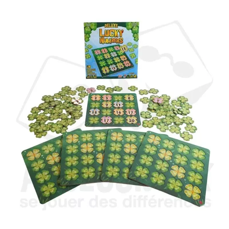 Jeu de Société pour Malvoyant : Lucky Numbers Deluxe