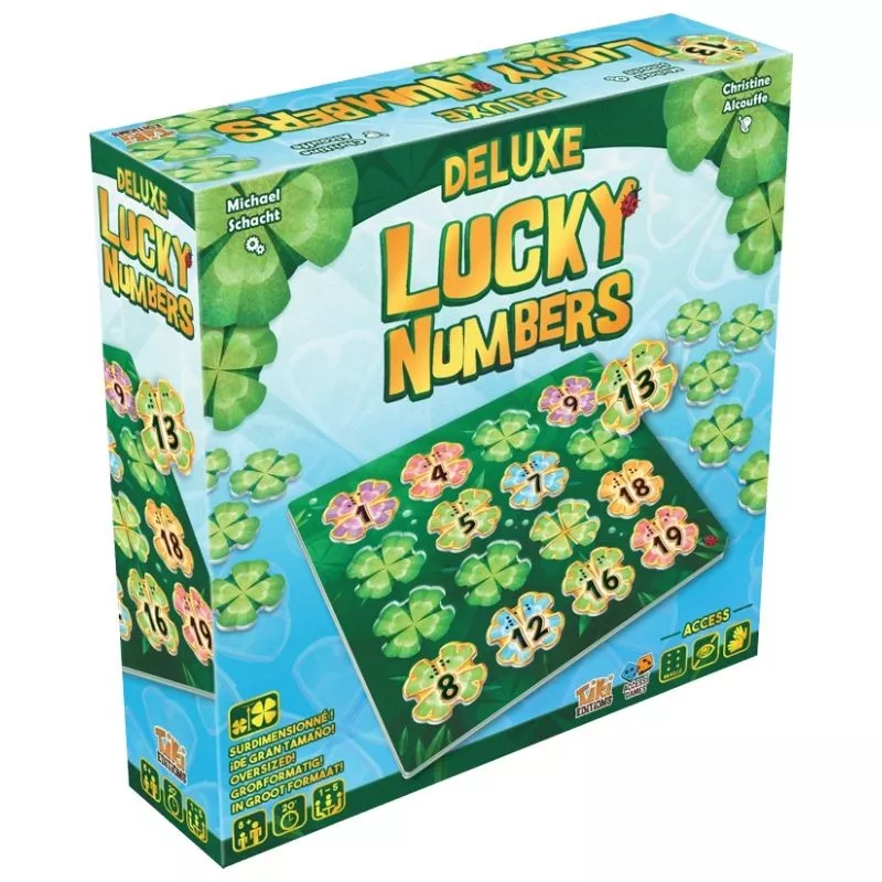 Jeu de Société pour Malvoyant : Lucky Numbers Deluxe