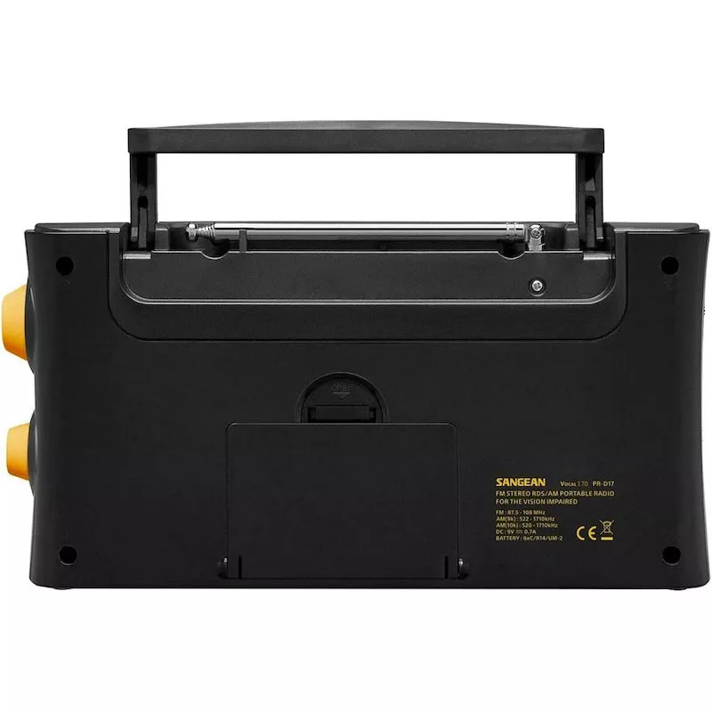 Radio réveil parlant pour personnes malvoyantes - SANGEAN Vocal 170