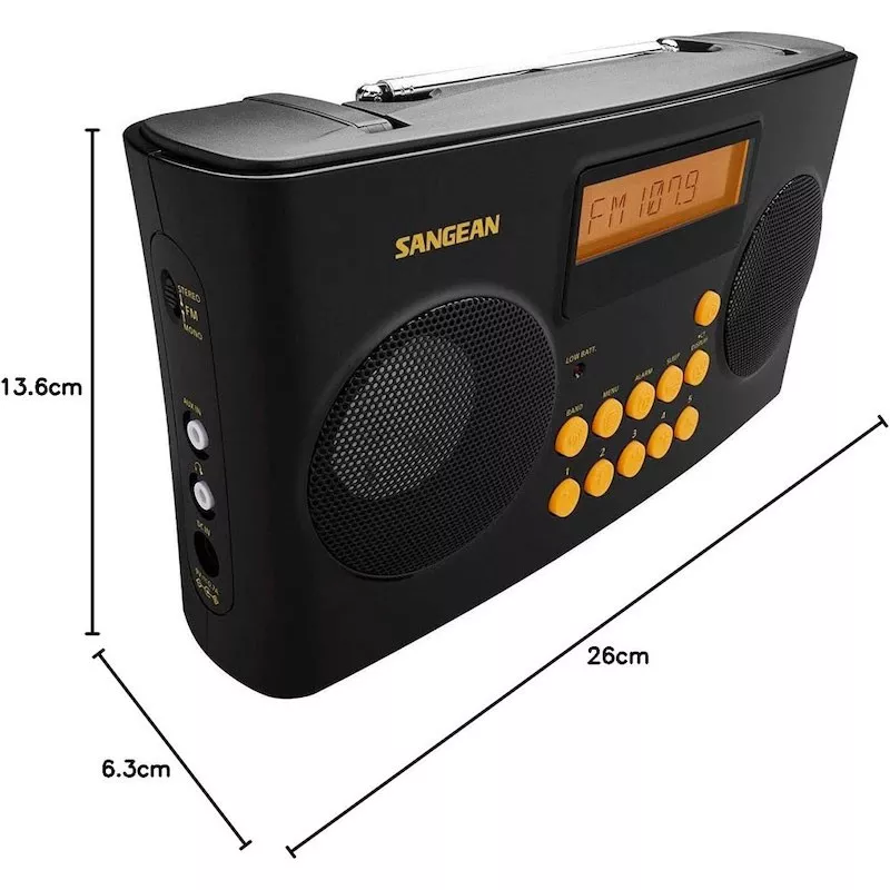 Radio réveil parlant pour personnes malvoyantes - SANGEAN Vocal 170